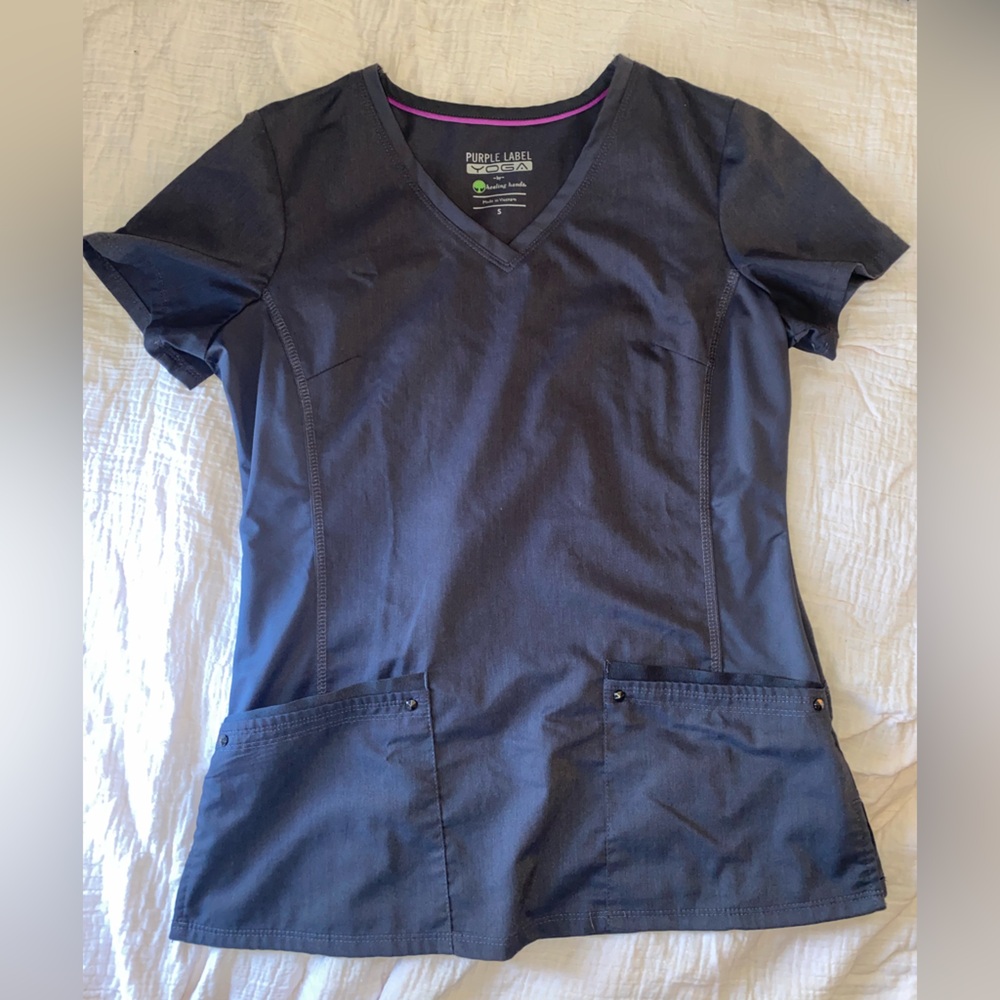 Healing hands scrub top
